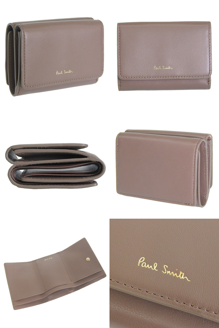 Paul Smith（ポール・スミス） 財布 メンズ レディース 三つ折り財布