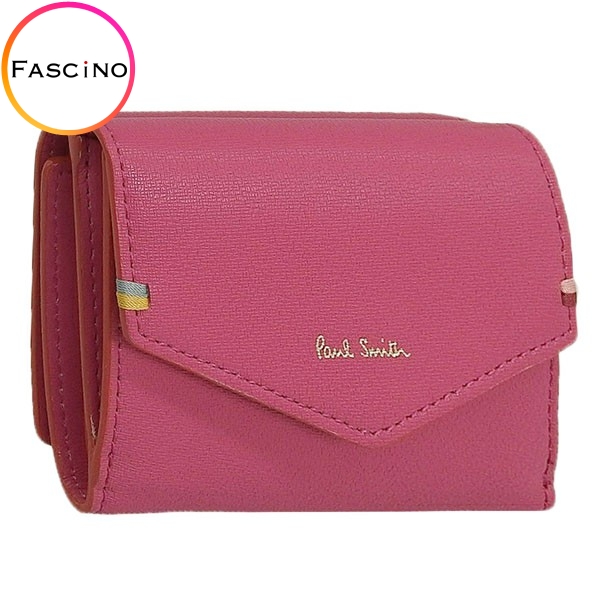 【新品未使用】Paul Smith コンパクト三つ折り財布　ピンク 楽天市場】ポールスミス 財布 三つ折り財布 ピンク Paul Smith