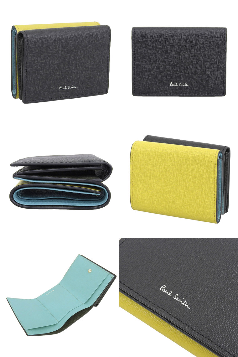Paul Smith（ポール・スミス） 財布 メンズ レディース 3つ折り 折財布