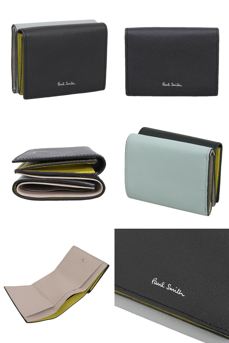 Paul Smith（ポール・スミス） 財布 メンズ レディース 3つ折り 折財布