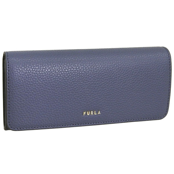 FURLA ブルーグレー 三つ折り財布 FURLA ブルーグレー 三つ折り財布