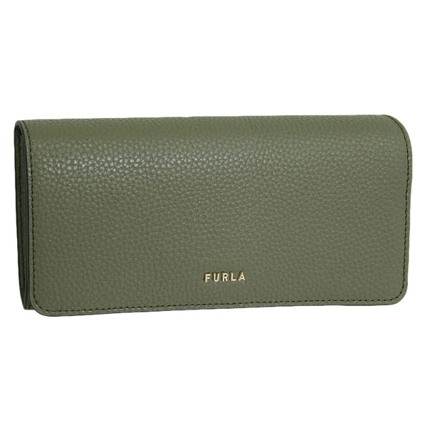 FURLA フルラ 長財布 カーキ FURLA（フルラ） Furla Nuvola 長財布 AGAVE b カーキグリーン