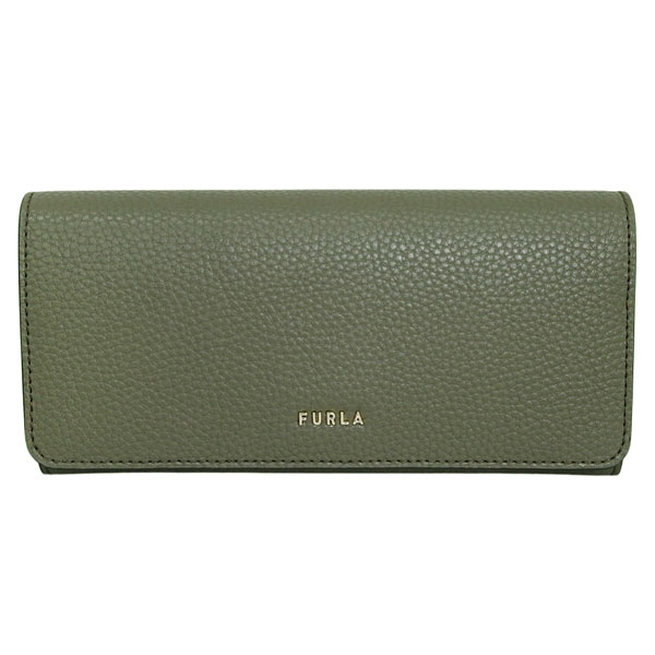 FURLA（フルラ） 財布 レディース 長財布 アウトレット レザー グレー