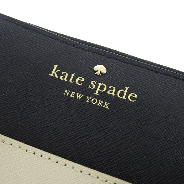 kate spade ケイトスペード 長財布 ラウンドファスナー ベージュ