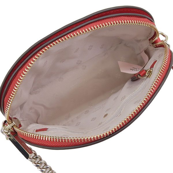 新品 ケイトスペード kate spade ショルダーバッグ MEDIUM DOME CROSSBODY レッド 赤 kate spade NEW YORK - 新品 ケイトスペード kate spade ショルダー