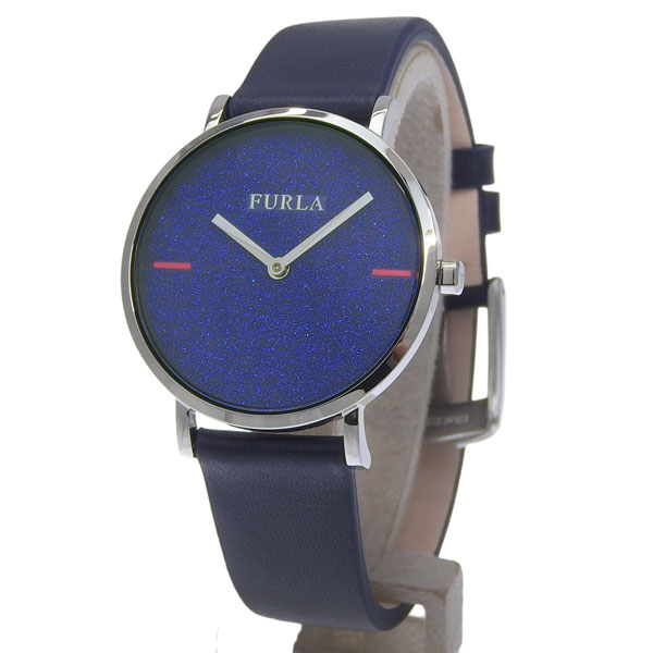 �t���� �r���v ���f�B�[�X SS���U�[ �u���[ GIADA SPARKLE 33mm 2H BLUE DIAL R4251122504 FURLA