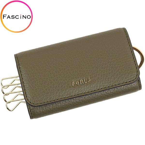 極美品　フルラ　FURLA　4連キーケース　バビロン　レザー FURLA（フルラ） 特価 キーケース 4連 レディース バビロン BABYLON
