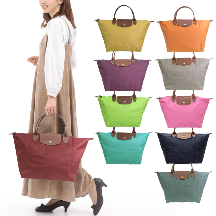 ロンシャン トートバッグ ハンドバッグ レディース ルプリアージュ オリジナル Mサイズ 1623 LONGCHAMP