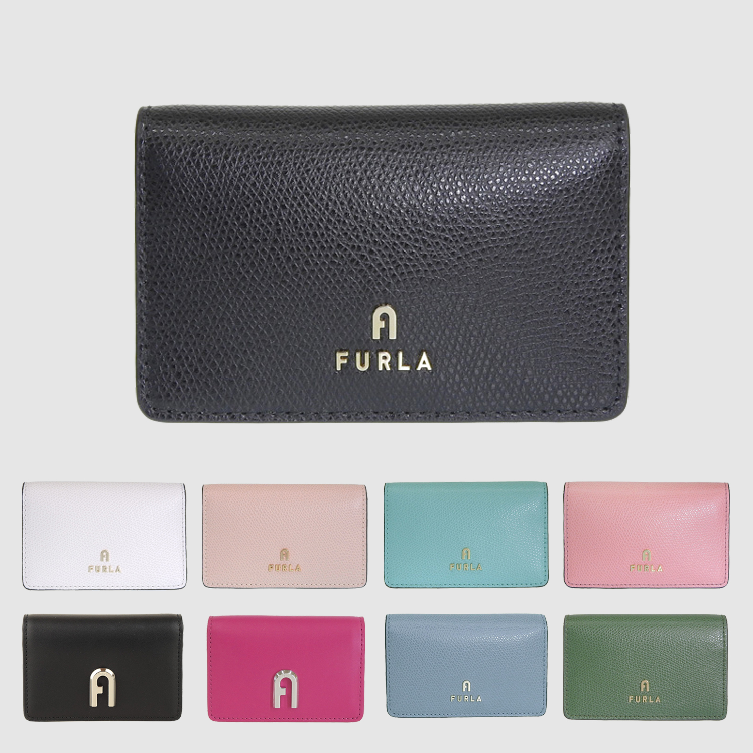 フルラ 名刺入れ レディース カードケース レザー カメリア FURLA