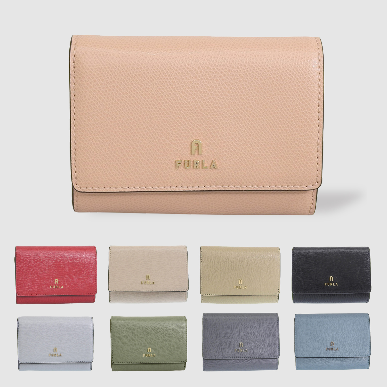 FURLA フルラ 財布 二つ折り レディース 折財布 カメリア