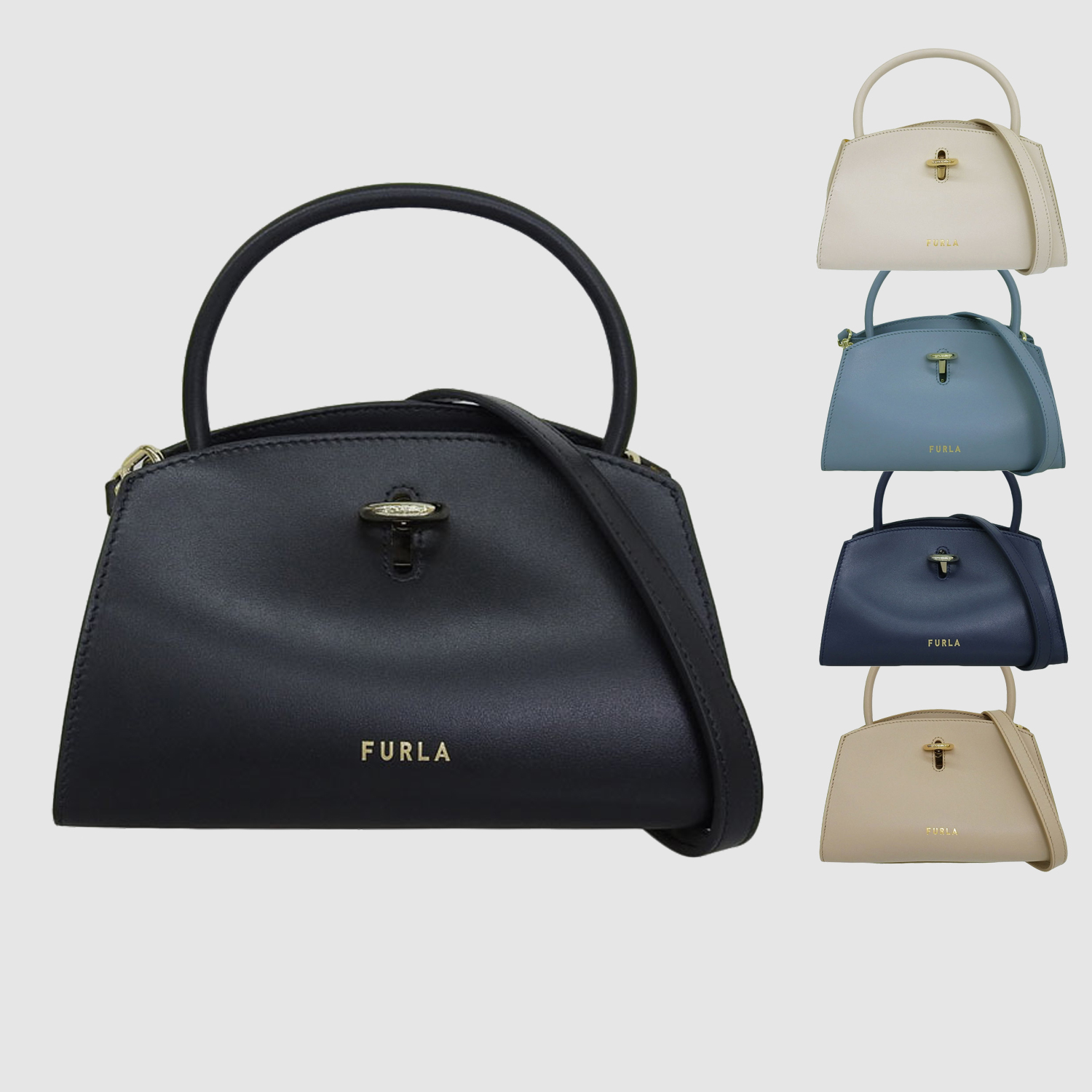 フルラ バッグ レディース ショルダーバッグ 2way 斜めがけ ハンドバッグ レザー ジェネシー GENESI MINI TOTE  WB00869BX0053 FURLA