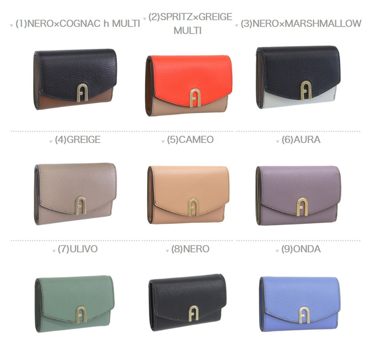 FURLA フルラ 二つ折り財布 折りたたみ財布 ミニ財布 レザー