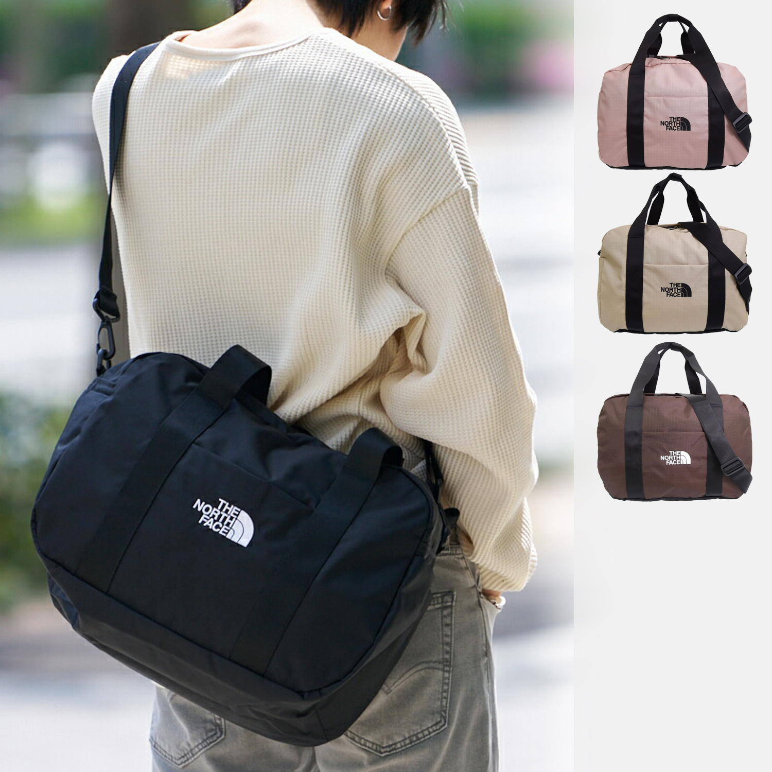 新品THE NORTH FACEボストンバッグ2way斜めがけ日立 エアパンチ