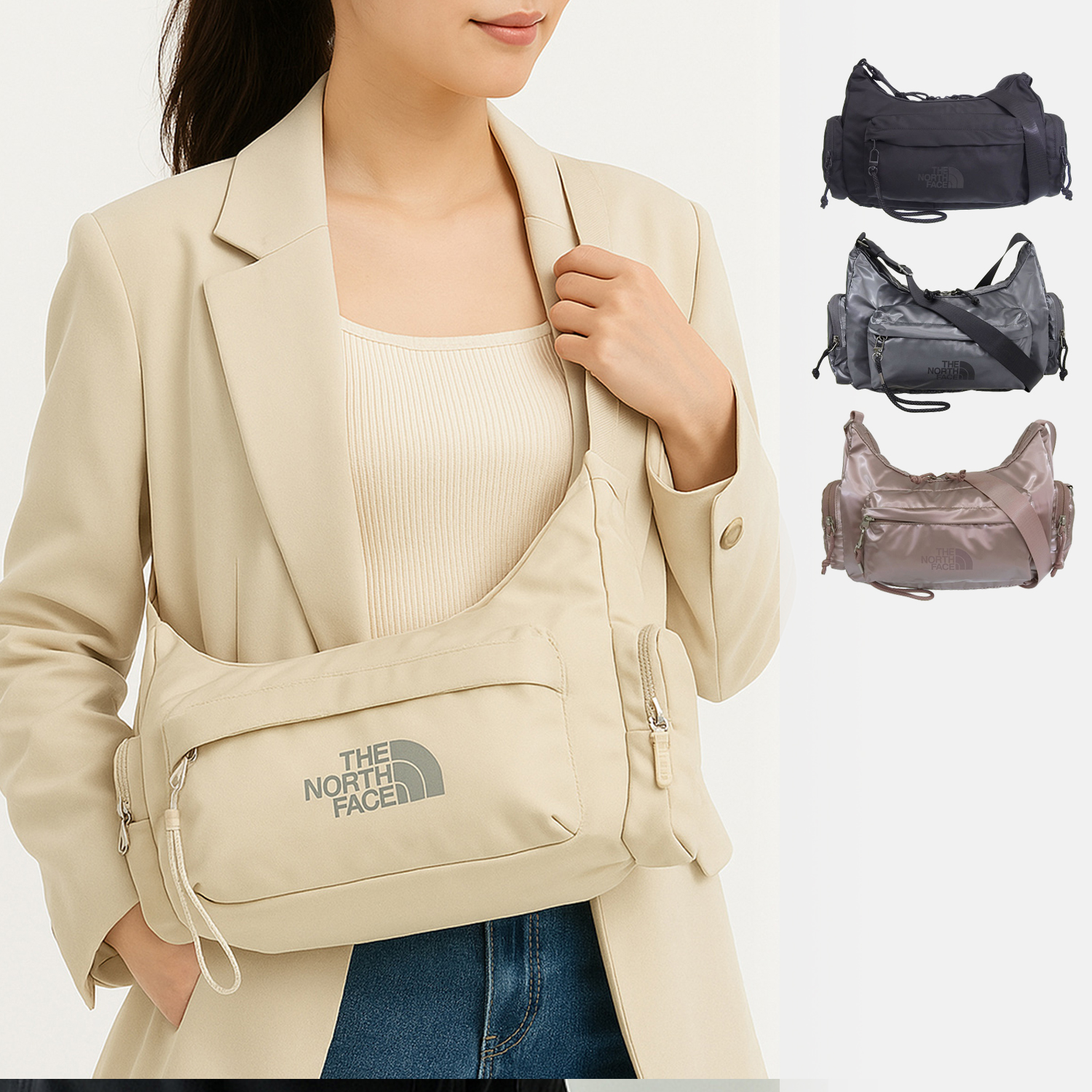 バッグ・カバンその他 [The North Face] BONNEY HOBO BAG MINI - CREAM THE NORTH FACE ザノースフェイス バッグ メンズ レディース