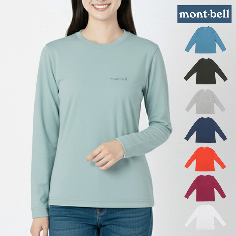 mont-bell（モンベル） Tシャツ ロンT レディース 長袖 XS〜XL WIC