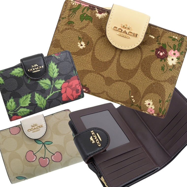 新品未使用✳️コーチ✳️COACH✳️フラワー 二つ折り財布✳️国内公式品 楽天市場】【SALE 残りわずか なくなり次第終了】コーチ 花柄 財布 二