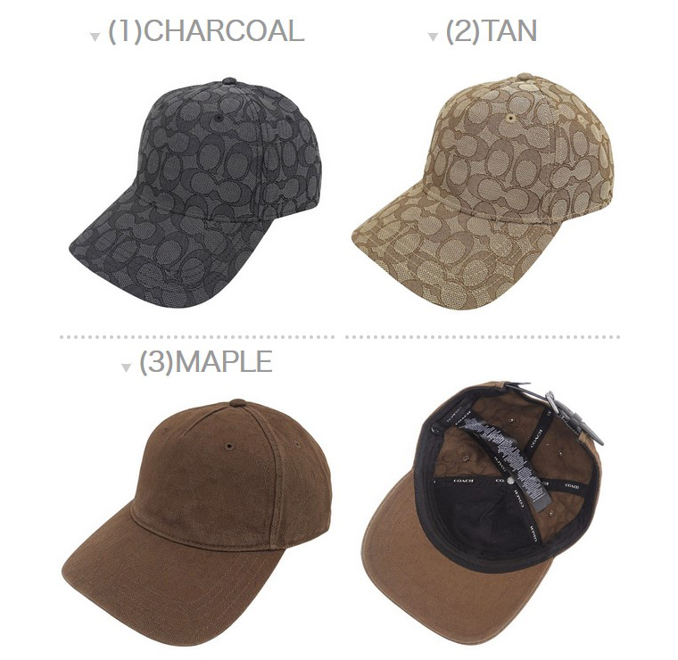 COACH（コーチ） 帽子 メンズ レディース キャップ ONE SIG C JAQ