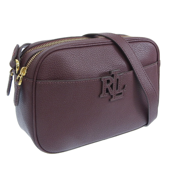 ラルフローレン バッグ レディース ショルダーバッグ アウトレット レザー ワインレッド WALRBAG03520118600 RALPH LAUREN