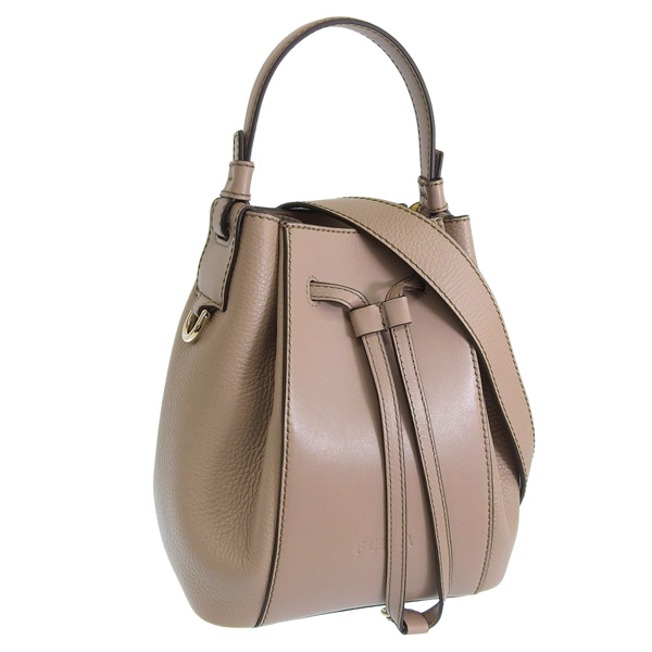 フルラ バッグ レディース 2WAY ショルダーバッグ レザー ベージュ FURLA MIASTELLA MINI BUCKET BAG  WB00353BX00531257S