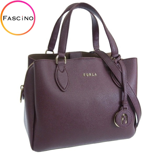 フルラ ショルダーバッグ 2WAY トートバッグ レディース アウトレット レザー ワイン MINERVA S TOTE  WB00391BX03062367S FURLA