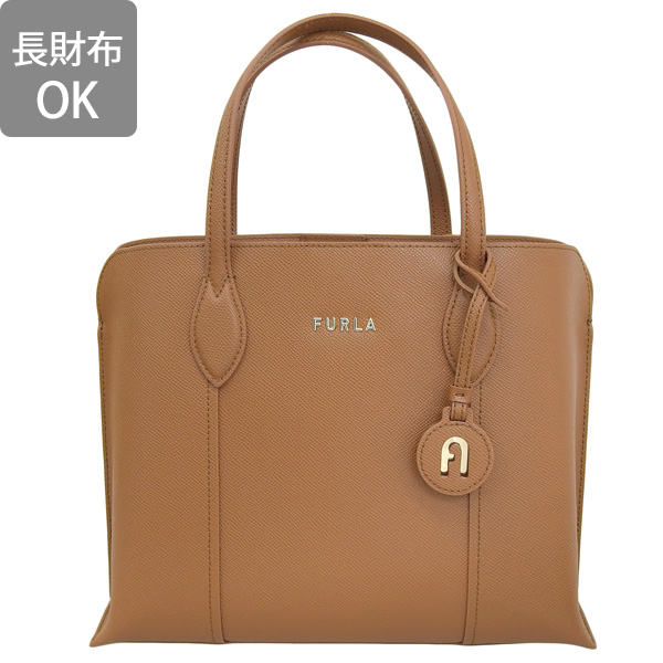 フルラ バッグ レディース トートバッグ アウトレット レザー ブラウン VITTORIA M TOTE WB00420BX030603B00  FURLA