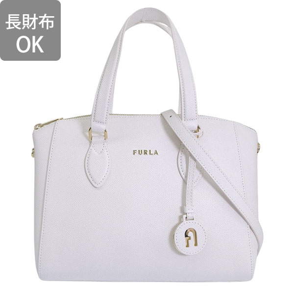 【未使用級/カード付】フルラ ミネルヴァ 2way ハンドバッグ レザー 黒 FURLA（フルラ） バッグ レディース ショルダーバッグ 2way 斜めがけ