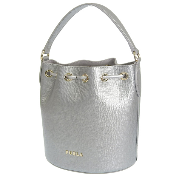 【新品同様/保存袋付】フルラ クリオ 巾着 2way ショルダーバッグ レザー FURLA（フルラ） バッグ レディース ショルダーバッグ 2way 斜めがけ