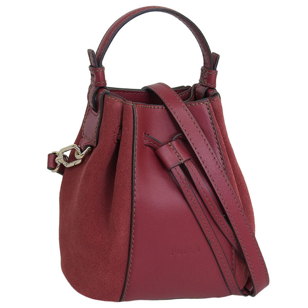 FURLA フルラ　978230 ショルダーバッグ　ワインレッド FURLA フルラ ショルダーバッグ リーヴァ L 財布 一体型 バッグ