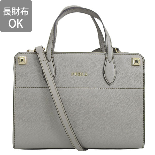 【数量限定セール】フルラ バッグ レディース ハンドバッグ 2WAY アウトレット レザー グレー AFRODITE S TOTE  WB00673BX0305M7Y00 FURLA