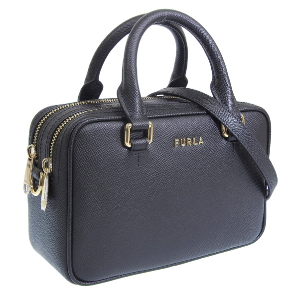 FURLA フルラ ハンドバッグ ショルダーバッグ 2way ブラック レザー FURLA（フルラ） ショルダーバッグ レディース 2WAY ハンドバッグ