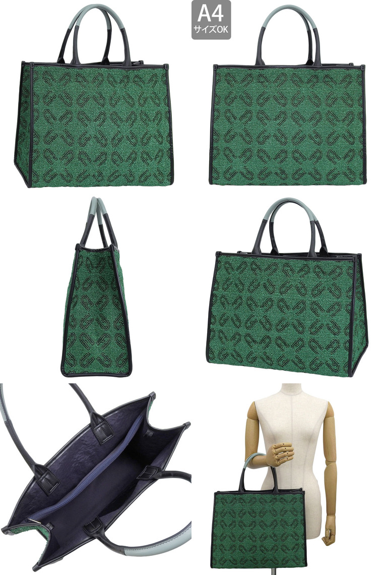 ✨良品✨ FURLA フルラ UOMO レザートート 大容量 A4 グリーン FURLA（フルラ） バッグ レディース トートバッグ アウトレット