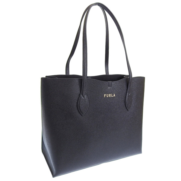 FURLA 黒 レザートートバッグ FURLA フルラ クラシック ブランドオフ Furla レザー トート