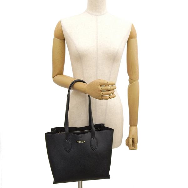 フルラ バッグ レディース トートバッグ アウトレット レザー ブラック ERA S TOTE WB00975BX0306O6000 FURLA :  wb00975bx0306o6000 : FASCINO(ファッシノ)Yahoo!店 - 通販 - Yahoo!ショッピング