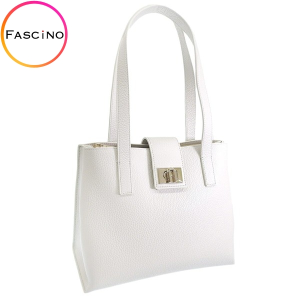 フルラ バッグ レディース トートバッグ レザー ホワイト 1927 M TOTE 28 SOFT WB01098HSF0001704S FURLA :wb01098hsf0001704s:FASCINO(ファッシノ)