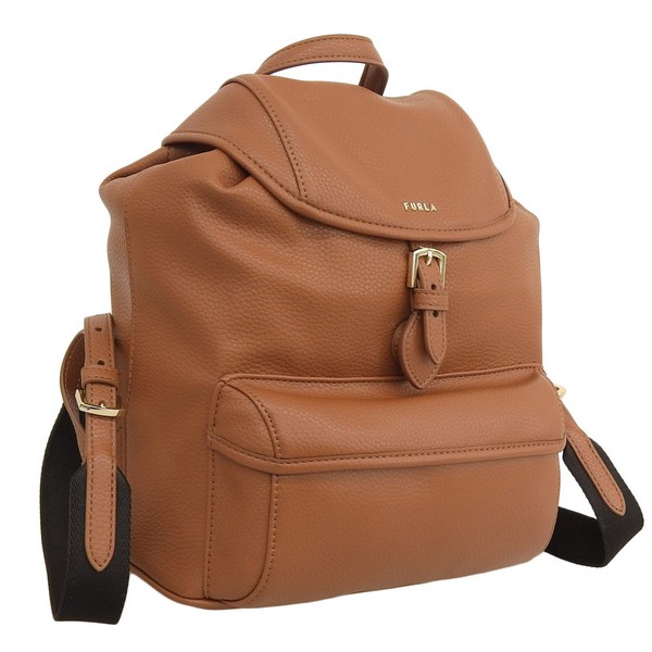 フルラ バッグ レディース リュック リュックサック バックパック アウトレット レザー ブラウン FURLA CLASSIC BACKPACK S  WB01261BX281303B00