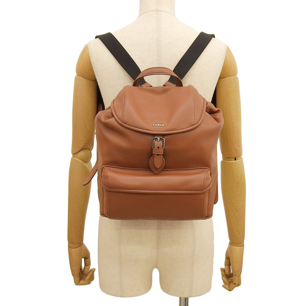 フルラ バッグ レディース リュック リュックサック バックパック アウトレット レザー ブラウン FURLA CLASSIC BACKPACK S  WB01261BX281303B00