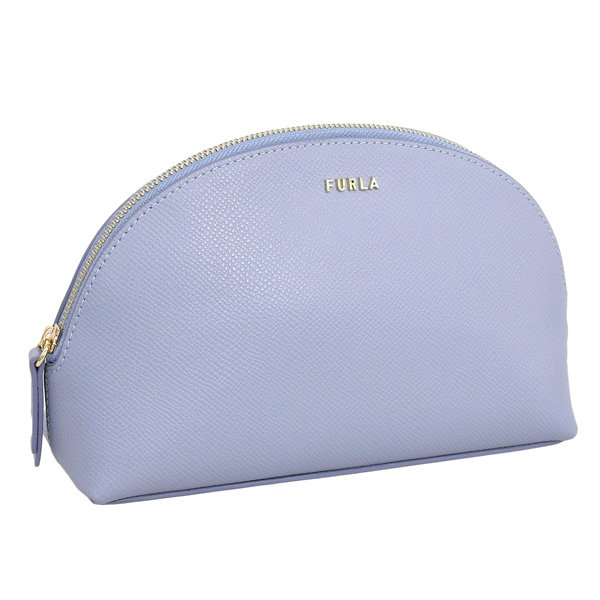 Yahoo! Yahoo!ショッピング(ヤフー ショッピング)フルラ  レディース ポーチ アウトレット レザー ブルー CLASSIC COSMETIC CASE WE00255BX0306K3500 FURLA