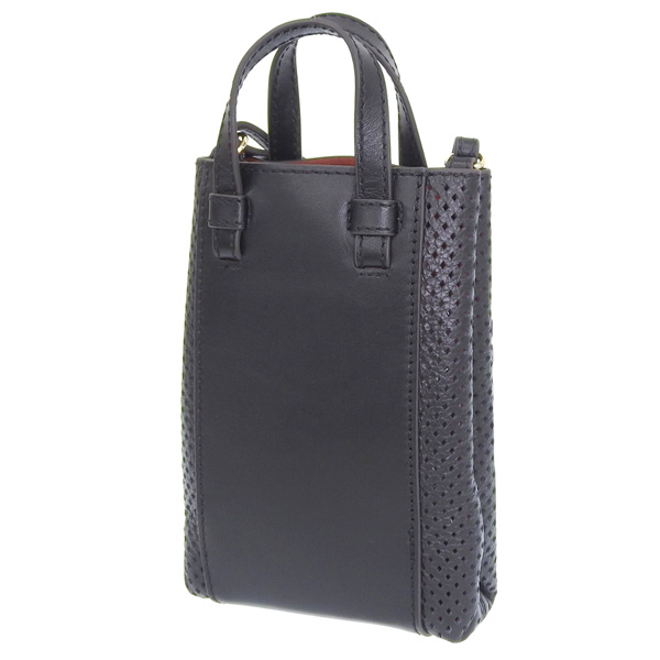 FURLA ブラック ショルダーバッグ