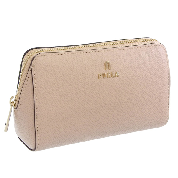 フルラ  レディース ポーチ レザー ライトベージュ FURLA CAMELIA M COSMETIC CASE WE00449ARE000B4L00 FURLA