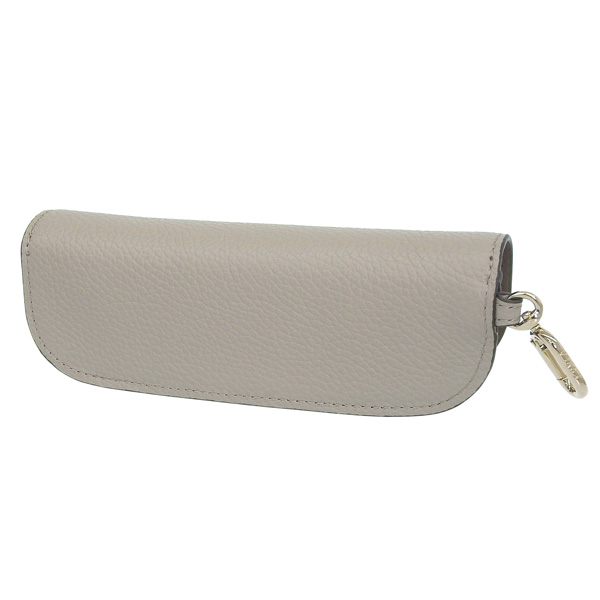 未使用 FURLA フルラ ペンケース ベージュ＆ブルー バイカラー　箱無し FURLA（フルラ） ペンケース 筆箱 レディース アウトレット レザー