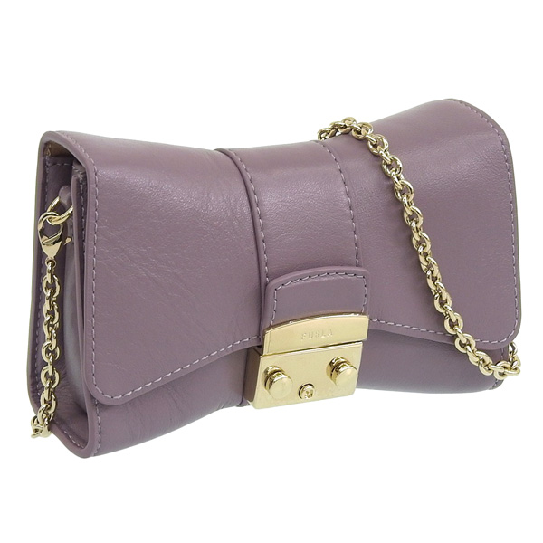 フルラ　FURLA　レザー　メトロポリス鳥モチーフファー2wayショルダーバッグ FURLA（フルラ） バッグ レディース チェーン ショルダーバッグ