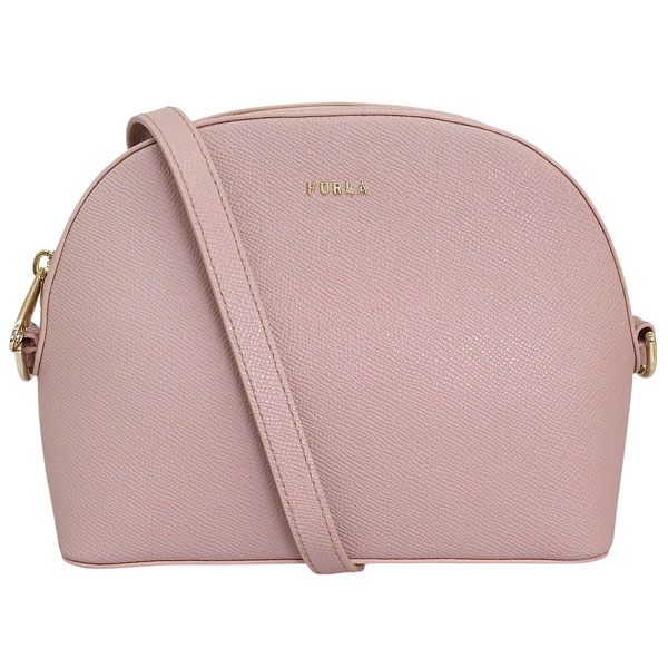 FURLA フルラ ライトピンクレザー 肩かけワンショルダーバッグ フルラ FURLA バッグ ショルダーバッグ 斜め掛けバッグ チェーンバッグ