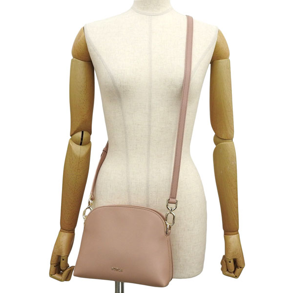 FURLA ベージュ レザー ショルダーバッグ FURLA（フルラ） バッグ レディース ショルダーバッグ アウトレット