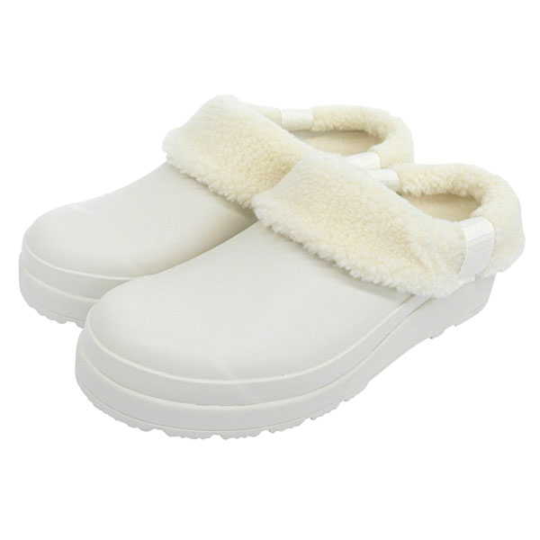 �n���^�[ ���C���V���[�Y ���f�B�[�X �h�� �N���b�O UK6 �z���C�g W PLAY SHERPA INSULATED CLOG WFF1000RSPWH25 HUNTER