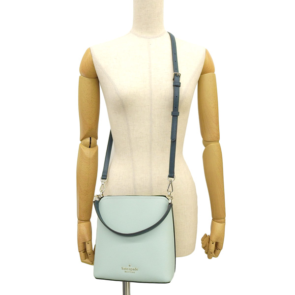 kate spadeミントグリーン レザーショルダーバッグ kate spade NEW YORK（ケイト・スペード ニューヨーク） ケイト