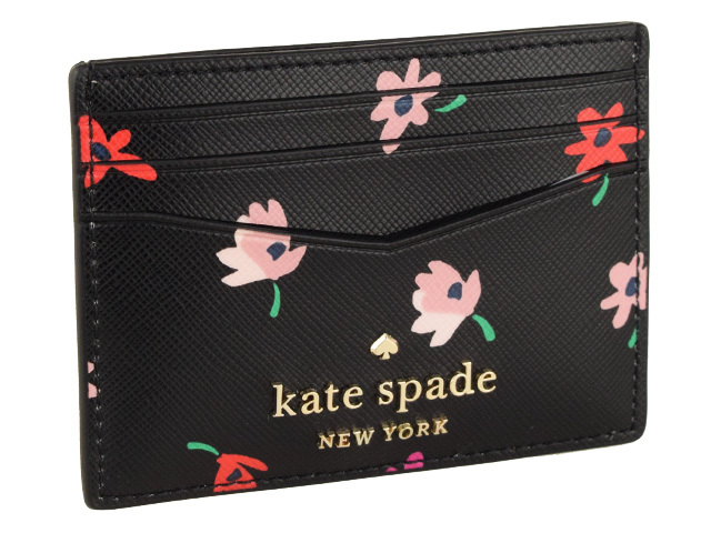 ケイトスペード KATE SPADE カードケース パスケース 花柄 