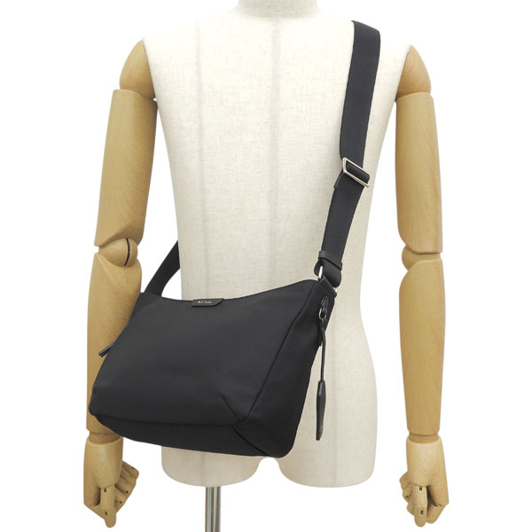 ポールスミス バッグ メンズ レディース ショルダーバッグ アウトレット ブラック WN050S 990 Paul Smithの画像