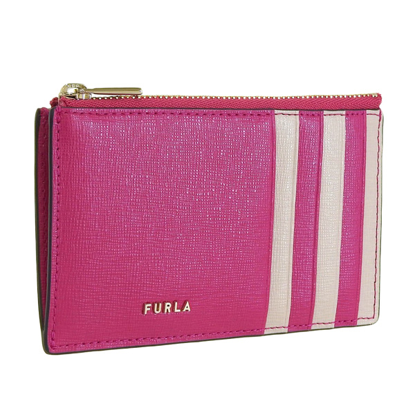 フルラ FURLA カードケース 定期入れ パスケース レザー ペオニア