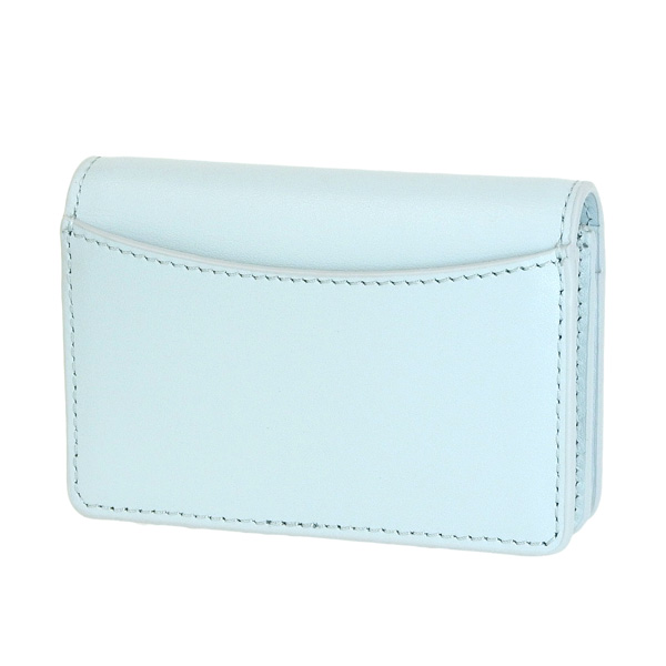 FURLA（フルラ） カードケース 名刺入れ レザー ブルーグレー