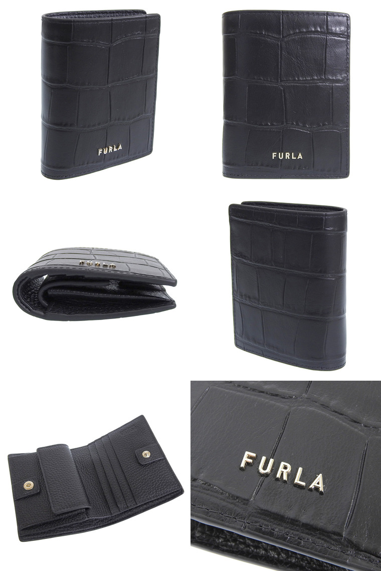 【美品】FURLA 二つ折り財布 FURLA フルラ 財布 レディース 二つ折り 折財布 アウトレット
